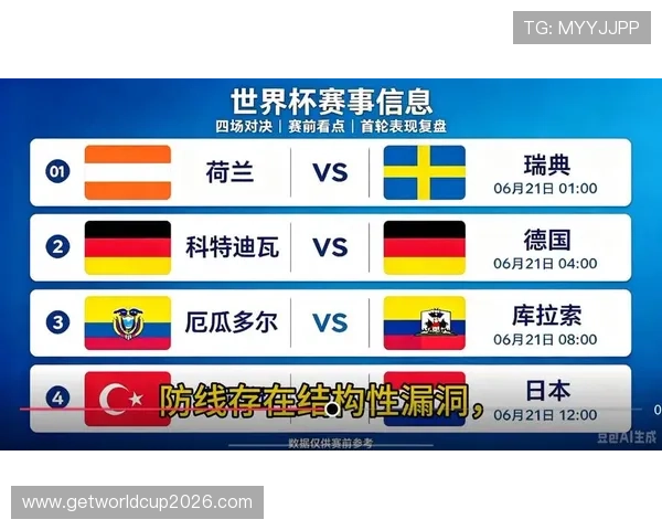 2026年世界杯荷兰VS瑞典比赛关键战术与胜负概率全面解析